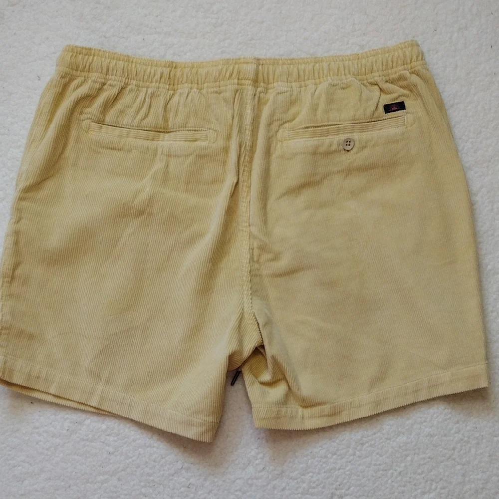 Faherty Shorts Drawstring Men XXL Organic Cotton Corduroy Cord Shorts 6”